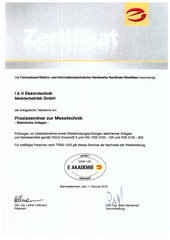 Praxisseminar zur Messtechnik