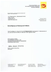 E-Marken-Betrieb